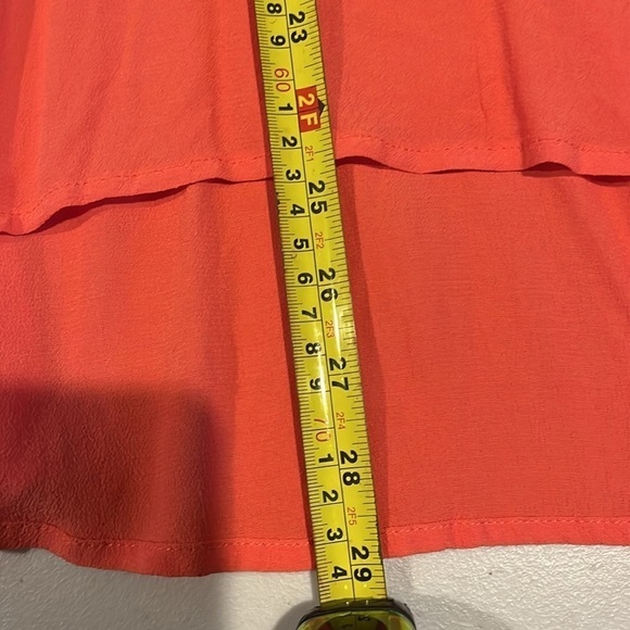 NEW - LUQ- bought on stitch fix. Tank top. Eyelet top. Coral. Size XL. Coral - Picture 13 of 14